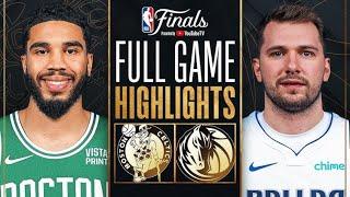 Dallas Mavericks vs. Boston Celtics - Game 5 FULL Highlights HD  June 17  2024 NBA Finals