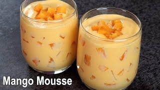 Mango Mousse Recipe  Easy Mango Dessert