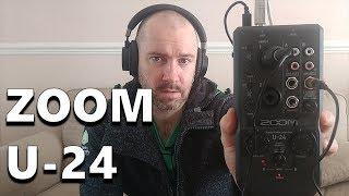 I Love My Zoom U-24 Audio Interface