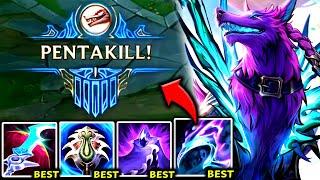 NAAFIRI TOP IS LITERALLY A 1V9 PENTA KILL MACHINE AND I LOVE IT - S14 Naafiri TOP Gameplay Guide