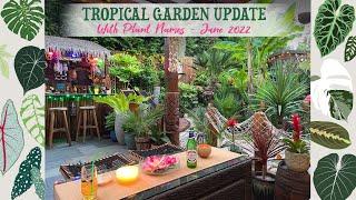 Tropical Garden Update With Plant Names ️ June 2022