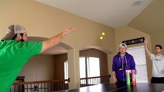 Ping Pong Trick Shots  Dude Perfect