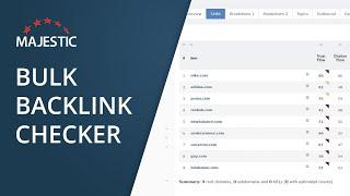 Bulk Backlink Checker 2023