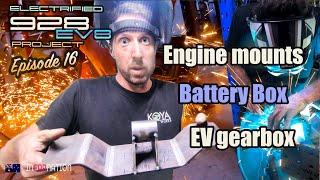 Fabricating engine mounts  Electric Porsche 928 Project Ep.16