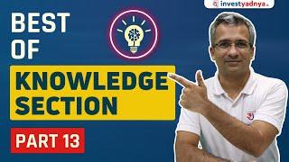 Best of Knowledge Section Part 13
