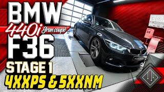 BMW 440i F36 326PS  Softwareoptimierung Stage 1  Logs - Dyno - 100-200  mcchip-dkr