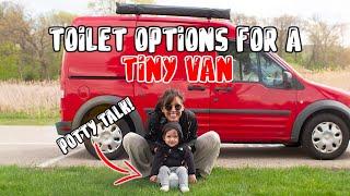 Best Tiny Van Toilet Options While on the ROAD