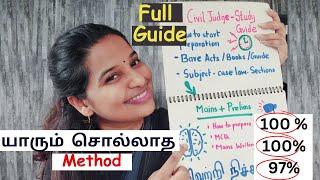 How to start preparation for Tamil Nadu Civil Judge Exam  Tips and Plan