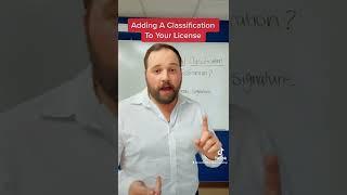 Adding A Classification To Your Contractors License