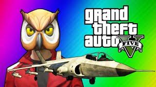 GTA 5 Online Funny Moments - Hydra Jet Fun Deliriouss Battle Gear Owl Tree