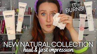 TESTING *NEW* NATURAL COLLECTION MAKEUP FROM BOOTS New Products OR Just Repackaged? Try On Review