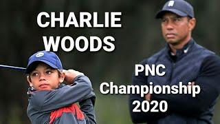 Charlie Woods - Every Televised Shot  - Hole 6 - 18 - PNC Championship 2020