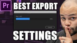 Best Video Export Settings Adobe Premiere Pro CC 2020 For Youtube