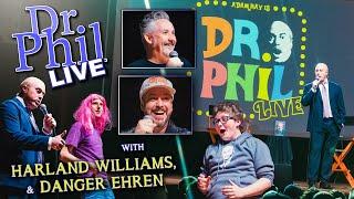 Dr. Phil LIVE on tour with Harland Williams Danger Ehren in Portland  Oregon