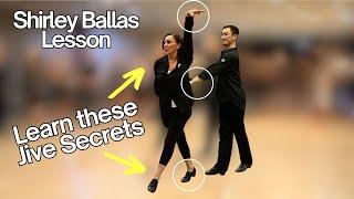 Shirley Ballas - Jive Latin Dance Lesson  Ballroom Dancing Lessons