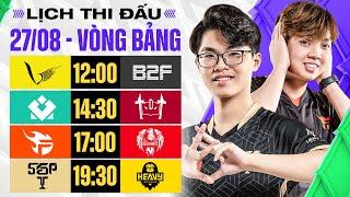 VGM vs B2F I MDH vs TDT I FL vs HQ I SGP vs HEV - ĐẤU TRƯỜNG DANH VỌNG MÙA ĐÔNG 2022 - NGÀY 2708