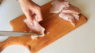 VERY delicious recipe for chicken thighs in a pan DEFINITELY TRY