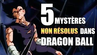 5 MYSTÈRES NON RÉSOLUS DANS DRAGON BALL 