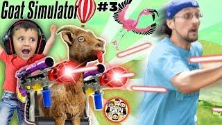 MY GOAT IS AFTER ME  FGTeeV Goat Simulator Pay Day w Gary the Shark #3