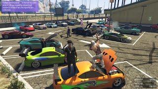 GTA5 CAR MEET LIVE PS4PS5 WSUBS AND VIEWERS GTA5 ONLINE ANYONE CAR SHOW  RedlineRP