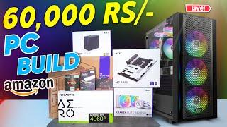 60K PC Build For Editing & Gaming  60000 Build For Gaming  Techy QR.