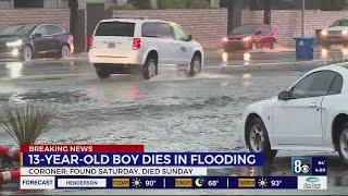 Las Vegas teen identified as drowning victim following flash flooding