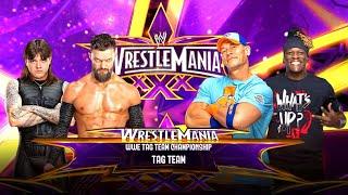 John Cena + R-Truth vs. Finn Balor + Dominik Mysterio  Championship Tag Team Title Match  WWE 2K24