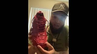 Steve Madden  men red ponce sneakers unboxing review Prada versions