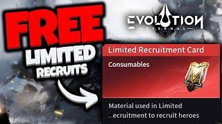 FREE Limited Recruitment Cards for April Fools Day in Eternal Evolution