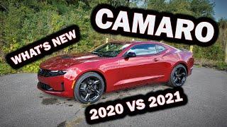 2020 Chevy CAMARO vs 2021 Chevy CAMARO - 4 BIG CHANGES - Here is whats new