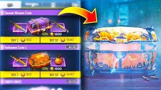 OPENING *NEW* SPECIAL HALLOWEEN CHESTS NEW WEAPONS  Call of Duty COD Mobile