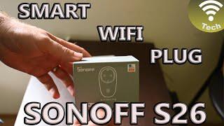 SONOFF S26 R2 WiFi Smart Plug 16A Power Socket