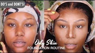 SUPER FLAWLESS OILY SKIN FOUNDATION ROUTINE