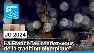 Cérémonie douverture des JO de Paris  la France a été au rendez-vous de la tradition olympique