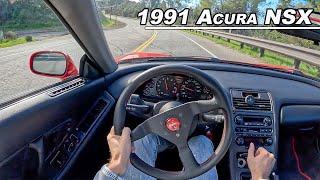 1991 Acura NSX - The Japanese Supercar You Need to Drive POV Binaural Audio