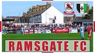 Ramsgate FC Мой первый выезд за Cray Valley  Нон-Лига  Англия  Взгляд с Трибуны #77