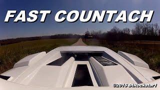 Lamborghini Countach Wide Open Throttle Accelerations
