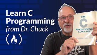 Learn C Programming and OOP with Dr. Chuck feat. classic book by Kernighan and Ritchie