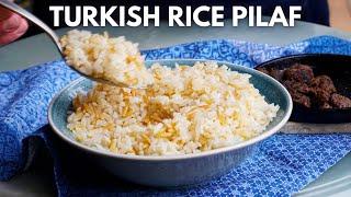 Try Rice the Turkish Way - BUTTERY Turkish Rice Pilaf with Orzo