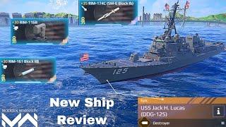 USS Jack H. Lucas DDG-125 - May Events Lucky Spin Ship Review - Modern Warships