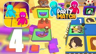 Party Match - All Levels 30-44 Part 4 - Gameplay WalkthroughAndroid iOS