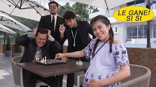 Campesina embarazada gana torneo a joven de ciudad