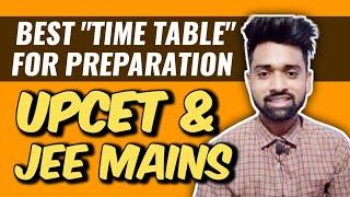 CUETJEE Mains Preparation time table  How to prepare for cuet ug & jee 2022??