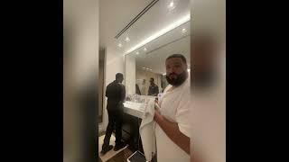 Puff Daddy & Dj Khalid In the bathroom talking about being legendary