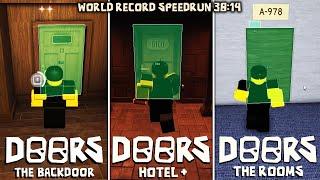 DOORS ALL FLOORS WORLD RECORD SPEEDRUN *3869* NO CHEATS