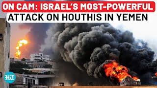 Israel Bombs Yemen’s Hodeidah Port In Most-Powerful Attack After Houthis Target Netanyahu Tel Aviv