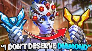 This DIAMOND Says He DOESNT Deserve His Rank... So we put it to the test... In a GOLD Lobby