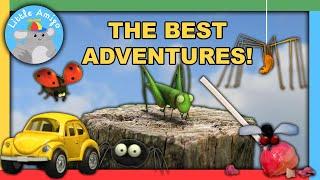 Minuscule  The Best Adventures  Spider ️ Ladybug  Grasshopper  and More   Little Amigo