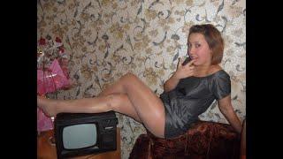 Leggy girls in tight dresses heels pantyhose & stockings mix - 0033