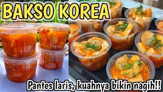 RESEP BAKSO KOREA RAME PEMBELI  RAHASIANYA ADA DIKUAH KENTAL SI PENARIK REJEKI